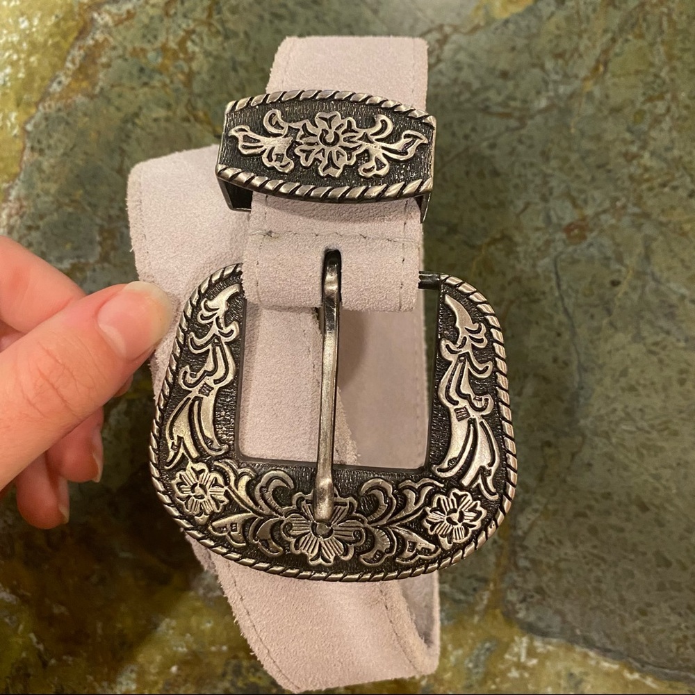 NWT Free People Black Rock Western Belt